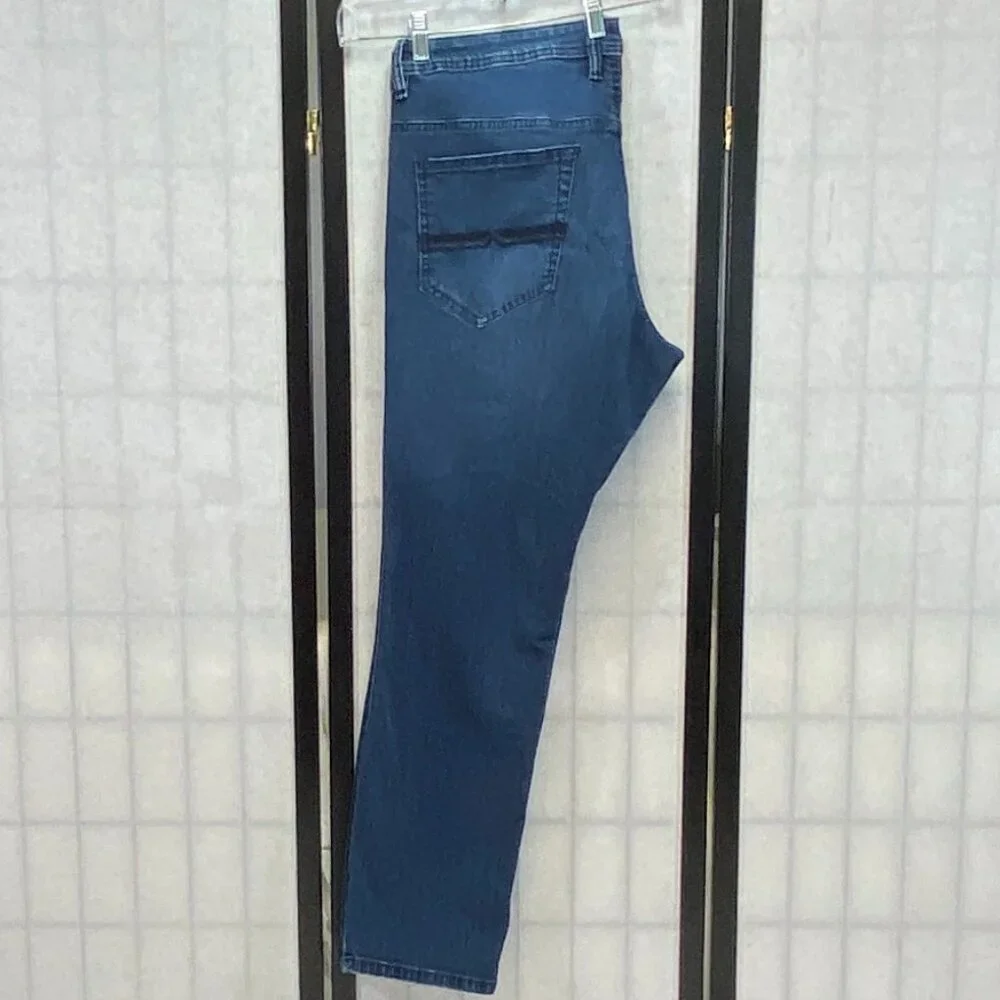 Buffalo David Bitton Axel Super Soft Stretch Slim Denim Jeans Faded Blue 38